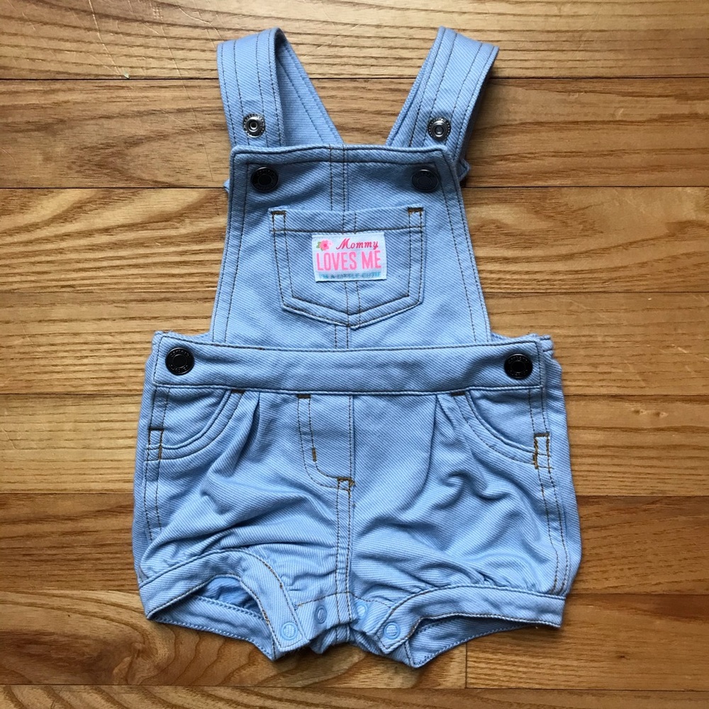 Carters Baby Girls Overall Shorts